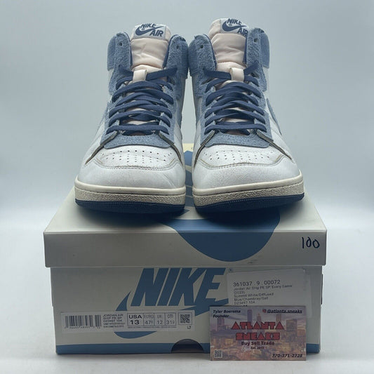 Size 13 - Jordan Air Ship PE SP Every Game Blue White Leather (DZ3497-104)
