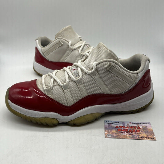 Size 12 - Air Jordan 11 Retro 2016 Low Cherry White (528895-102)