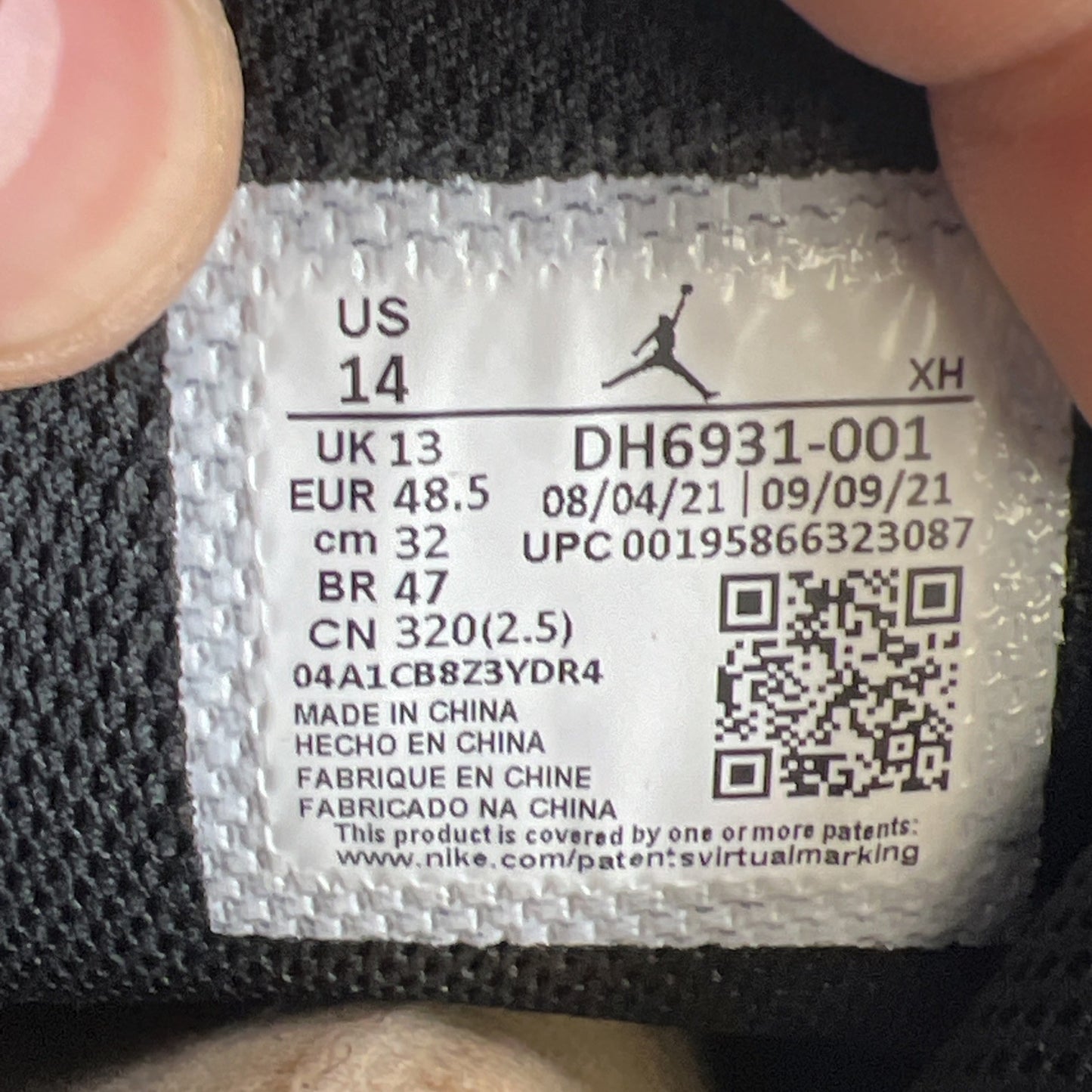 Size 14 - Air Jordan 1 Low SE Diamond (DH6931-001)