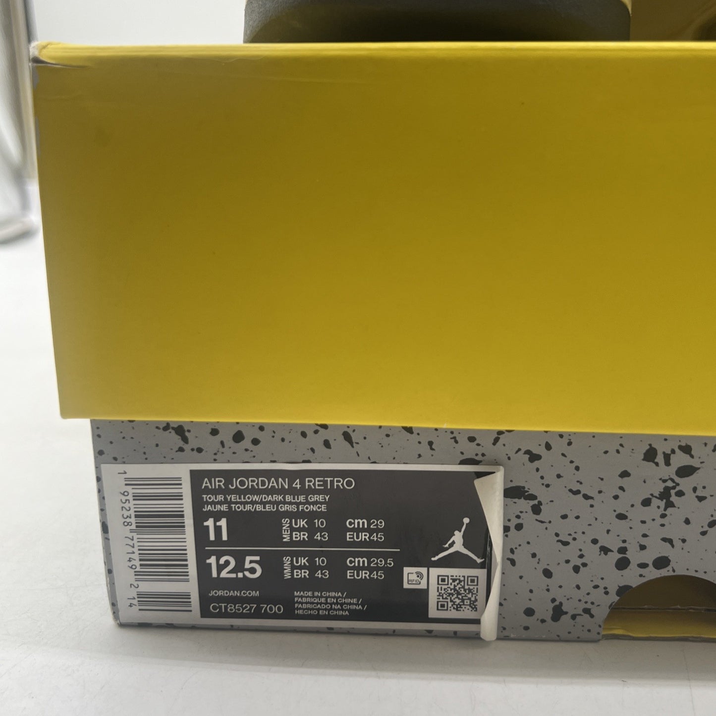 Size 11 - Air Jordan 4 Retro Mid Lightning (CT8527-700)