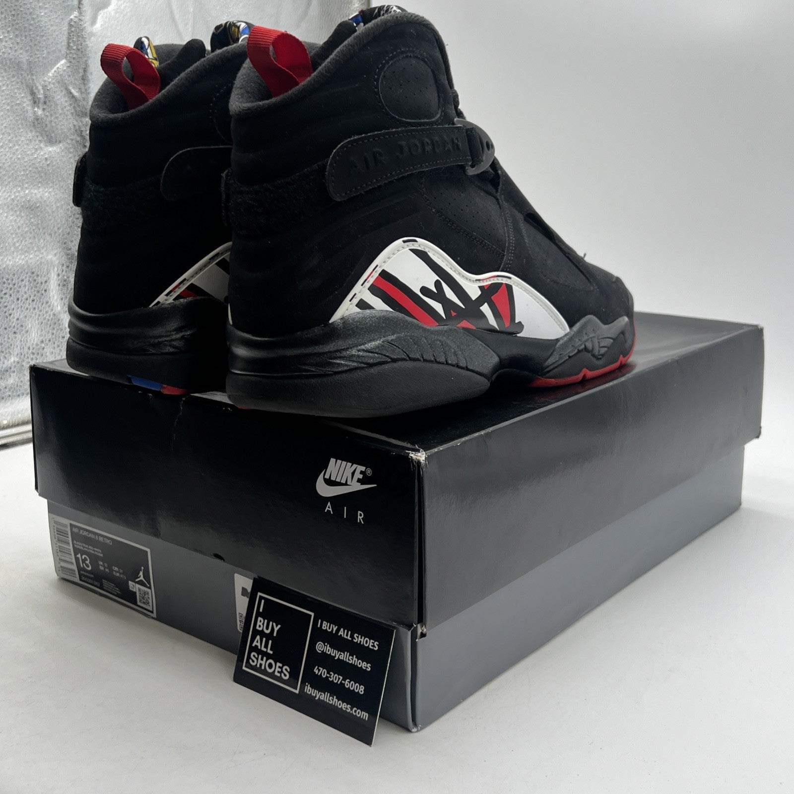 Size 13 - Air Jordan 8 Retro Mid Playoff (305381-062)