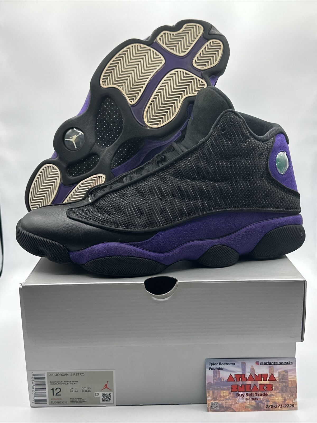 Size 12 - Jordan 13 Retro Court Purple