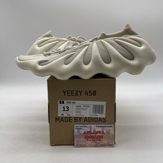 Size 13 - adidas Yeezy 450 Cloud White (H68038)