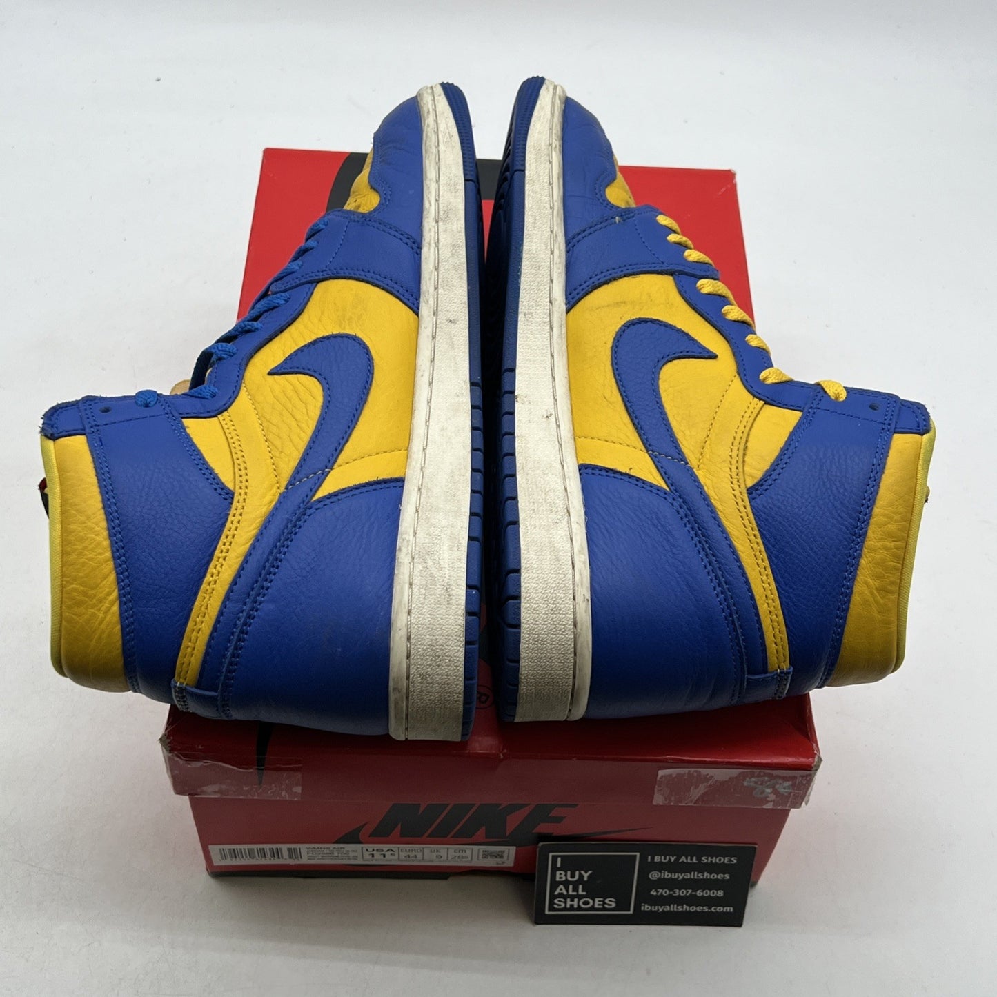 Size 11.5 - Air Jordan 1 Retro OG High Reverse Laney W (FD2596-700)