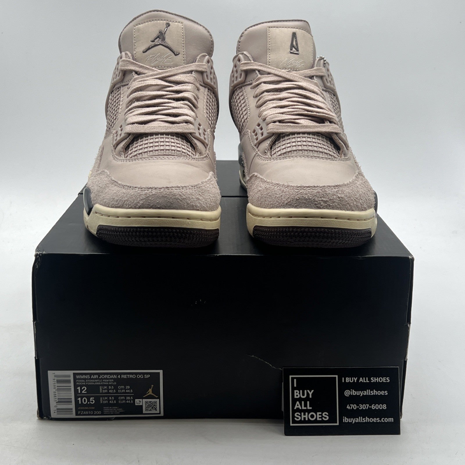 Size 12 - A Ma Maniére x Air Jordan 4 Retro While You Were Sleeping W FZ4810-200