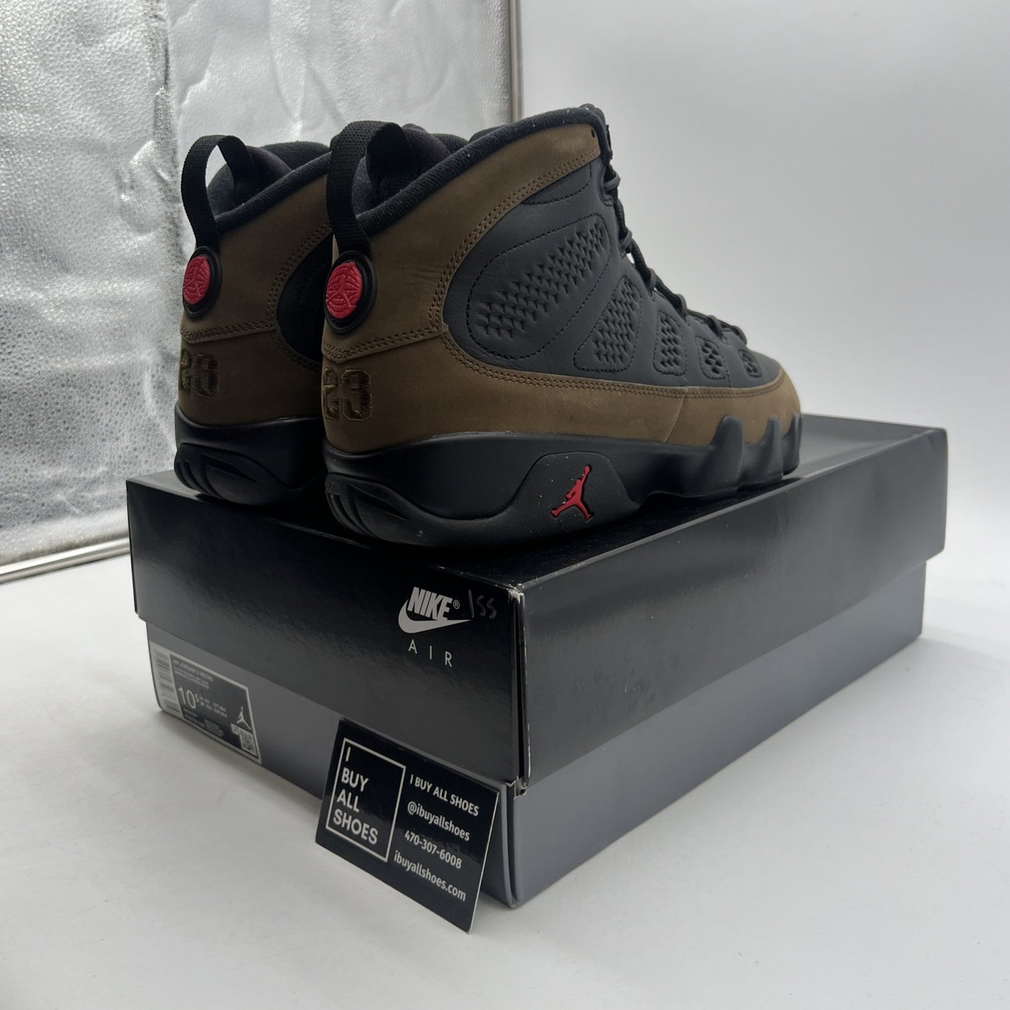 Size 10.5 - Air Jordan 9 Retro 2024 Olive (HV4794-030)