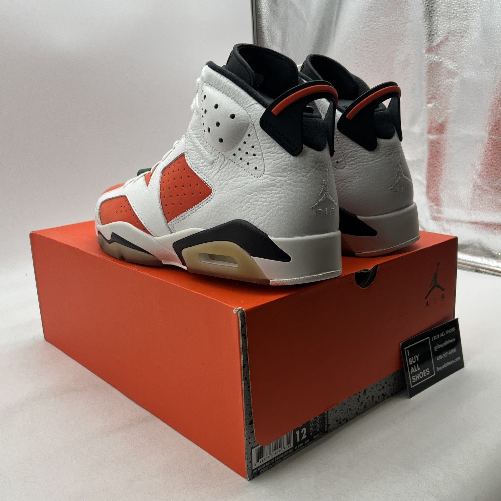 Size 12 - Air Jordan 6 Retro Gatorade (384664-145)