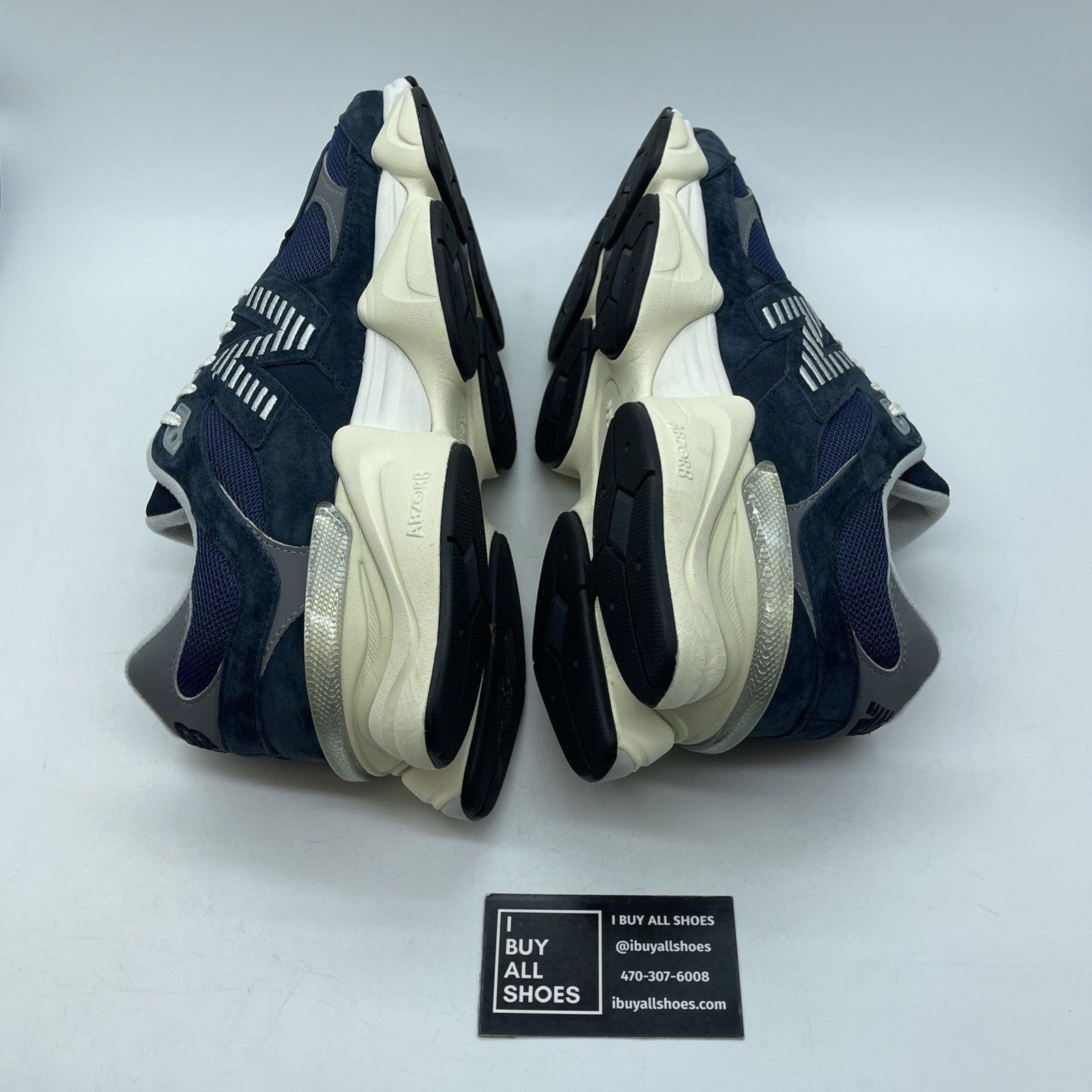 Size 13 - New Balance 9060 Outerspace Blue Grey Suede (U9060ECB)