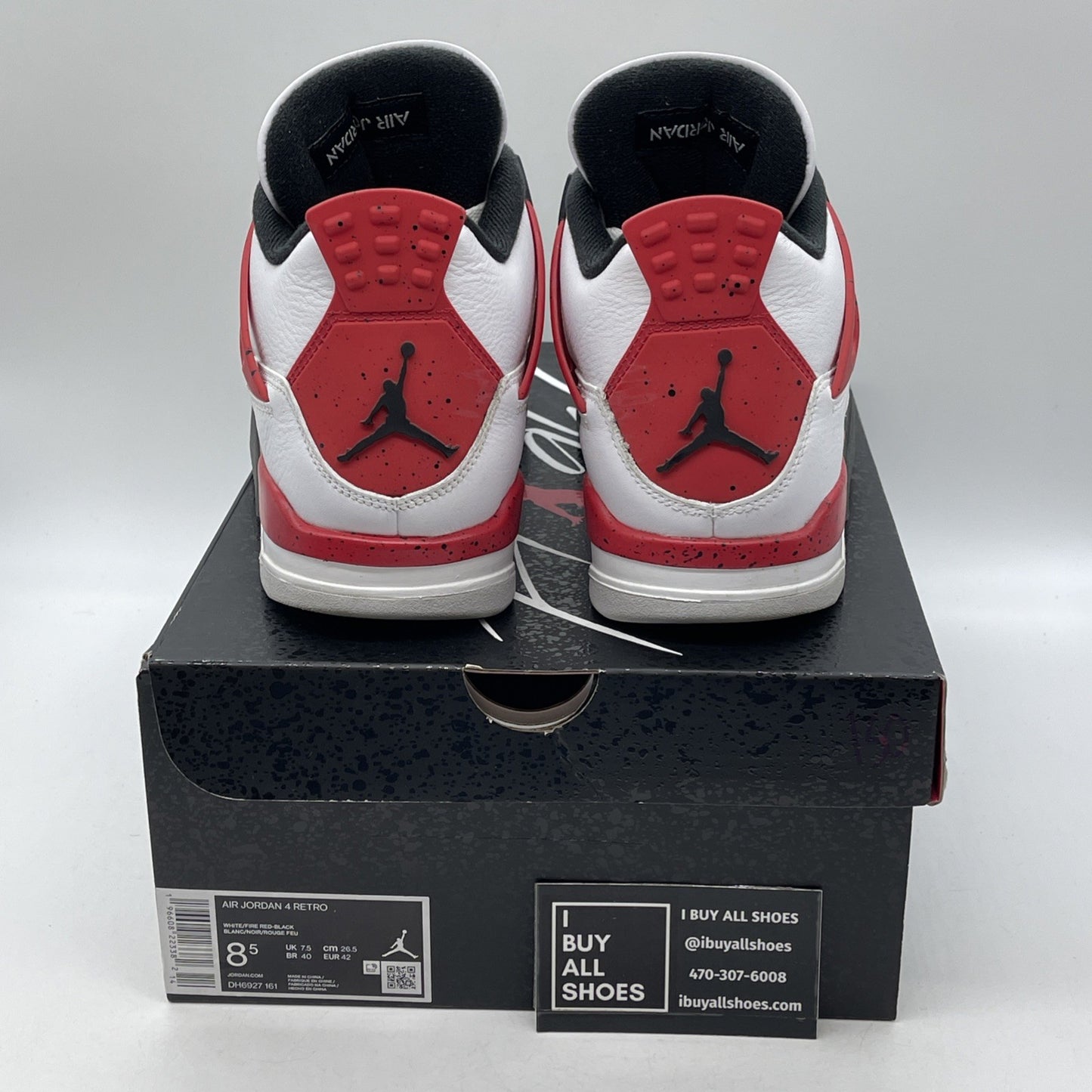 Size 8.5 - Air Jordan 4 Retro Mid Red Cement