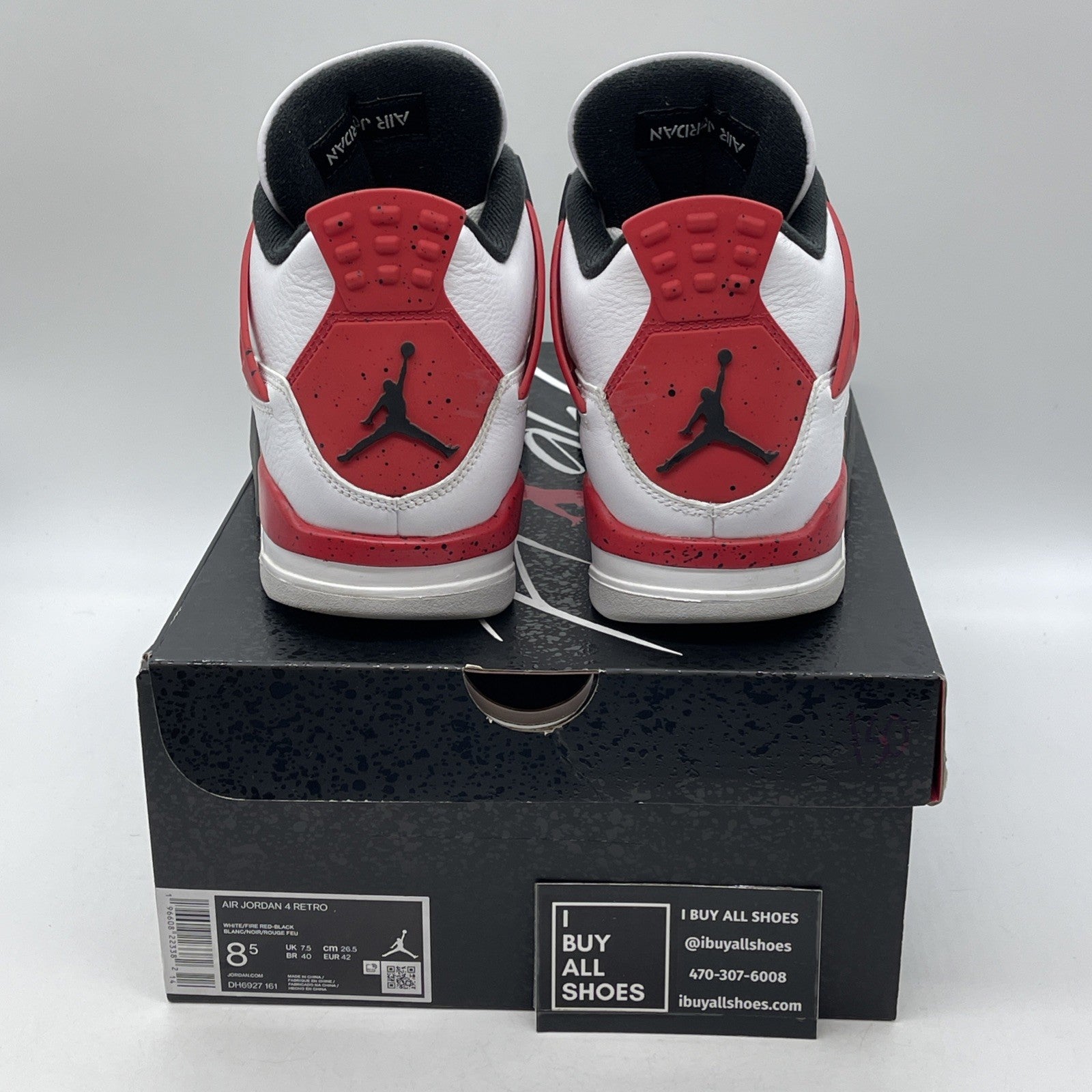 Size 8.5 - Air Jordan 4 Retro Mid Red Cement