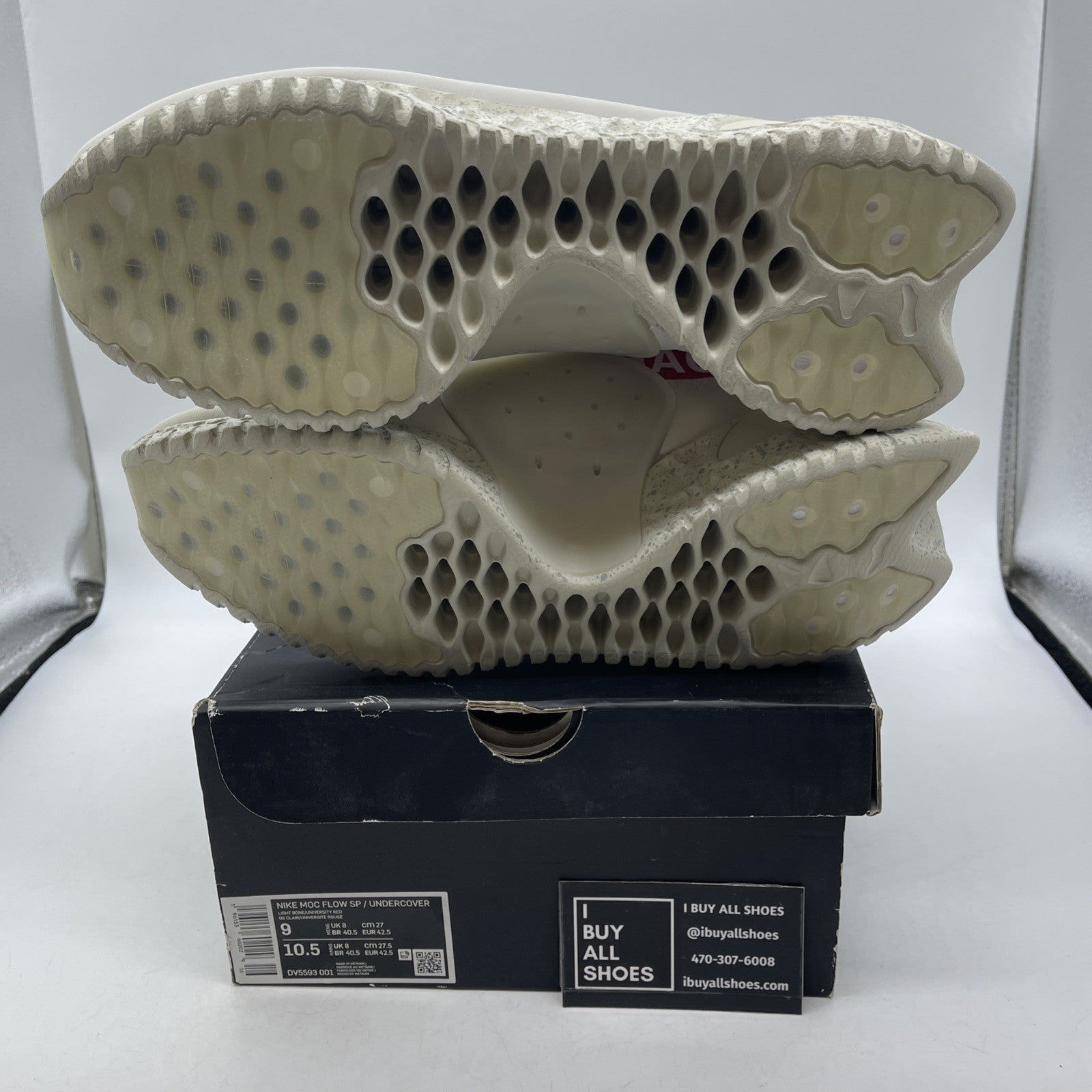 Size 9 - Nike Undercover x Moc Flow SP Light Bone (DV5593-001)