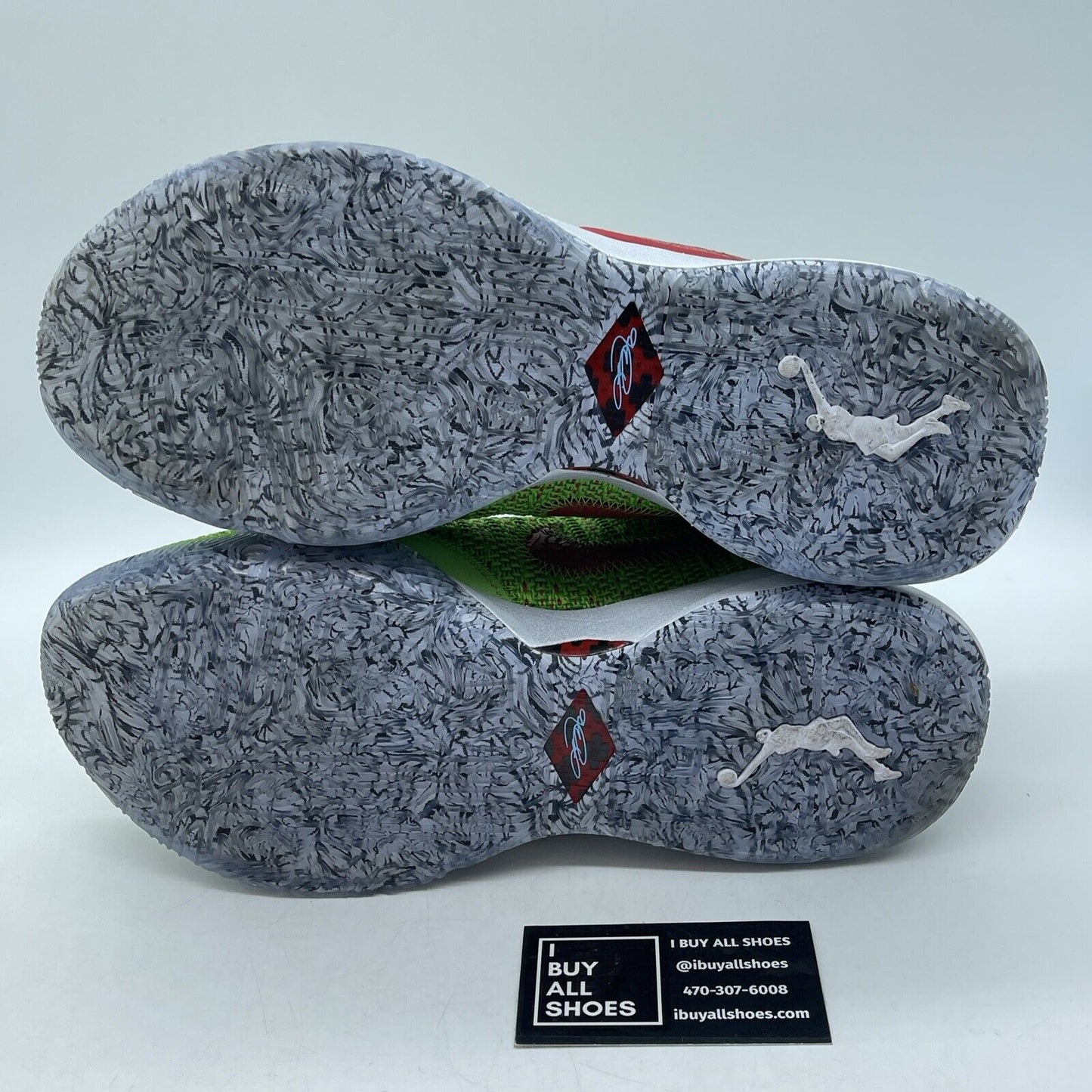 Size 11 - Nike LeBron 20 EP Stocking Stuffer Green Red Suede (FJ4956-300)