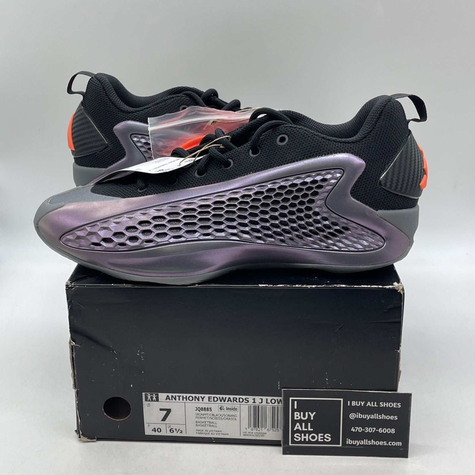 Size 7 - Adidas AE 1 Low Iron Sharpens Iron (JQ8885)