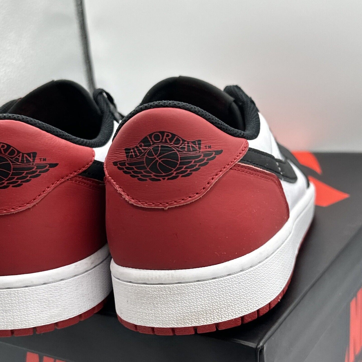 Nike Air Jordan 1 Low OG Black Toe 2023 Men’s 12 Shoes CZ0790-106