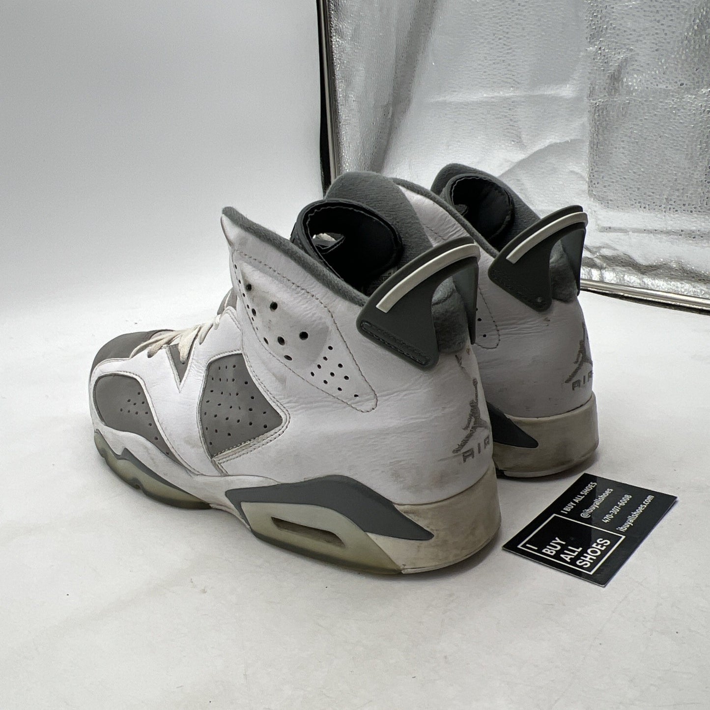 Size 12 - Air Jordan 6 Retro Low Cool Grey (CT8529-100)