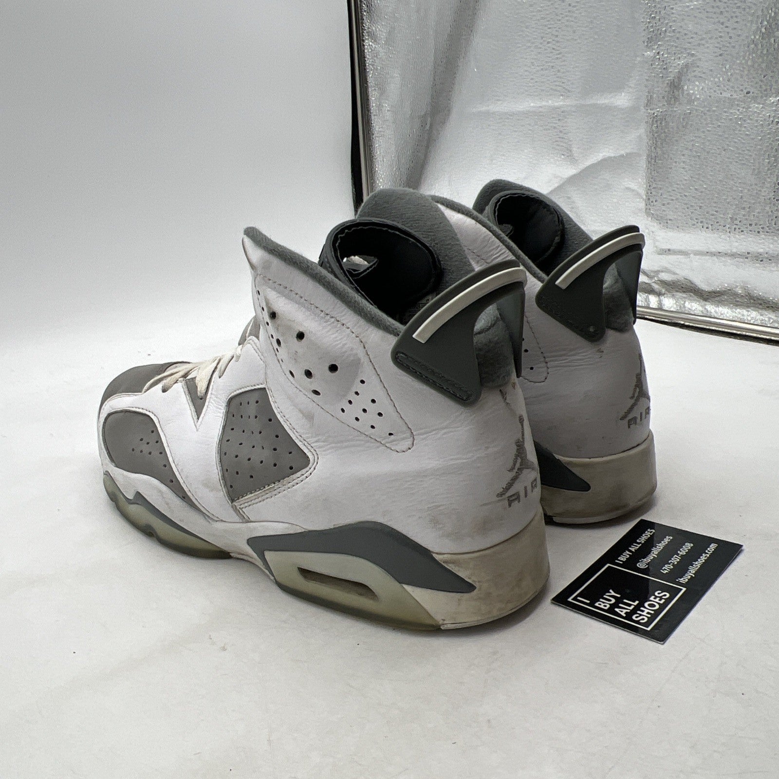 Size 12 - Air Jordan 6 Retro Low Cool Grey (CT8529-100)