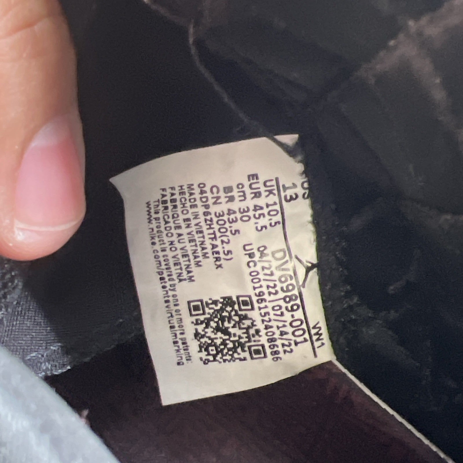 Size 13 - Air Jordan 12 Retro SP x A Ma Maniere Mid Black W (DV6989-001)