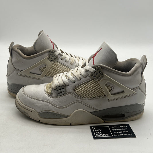 Size 12 - Air Jordan 4 Retro Mid White Oreo (CT8527-100)