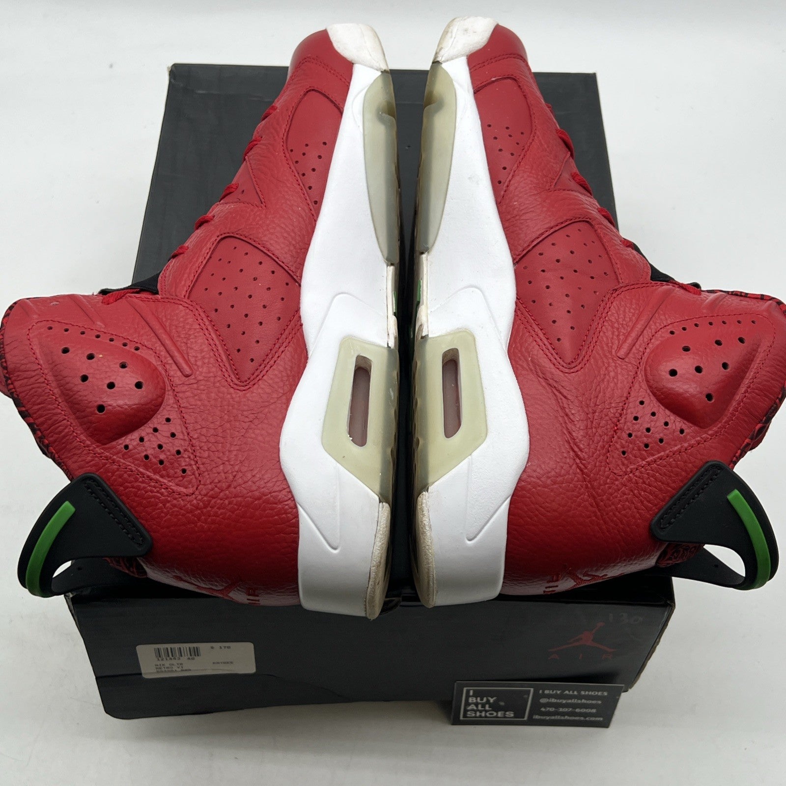 Size 14 - Air Jordan 6 Spizike History of Jordan (694091-625)