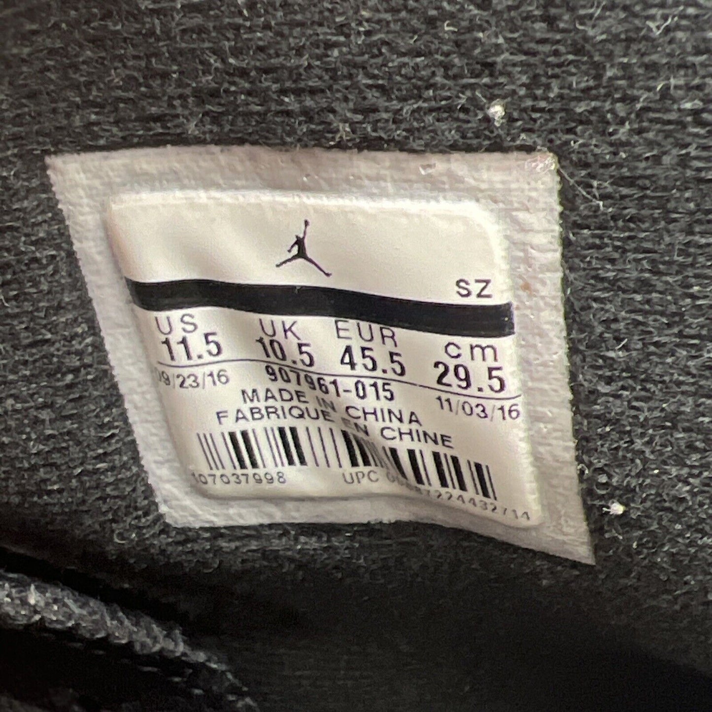 Size 11.5 - Air Jordan 6 Retro All Star - Chameleon Blue Purple (907961-015)