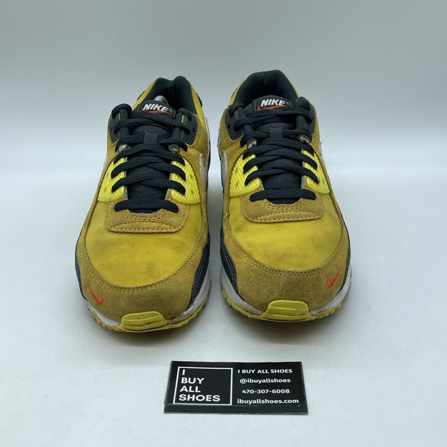 Size 12 - Nike Air Max 90 SE Go The Extra Smile Yellow Grey (DO5848-700)