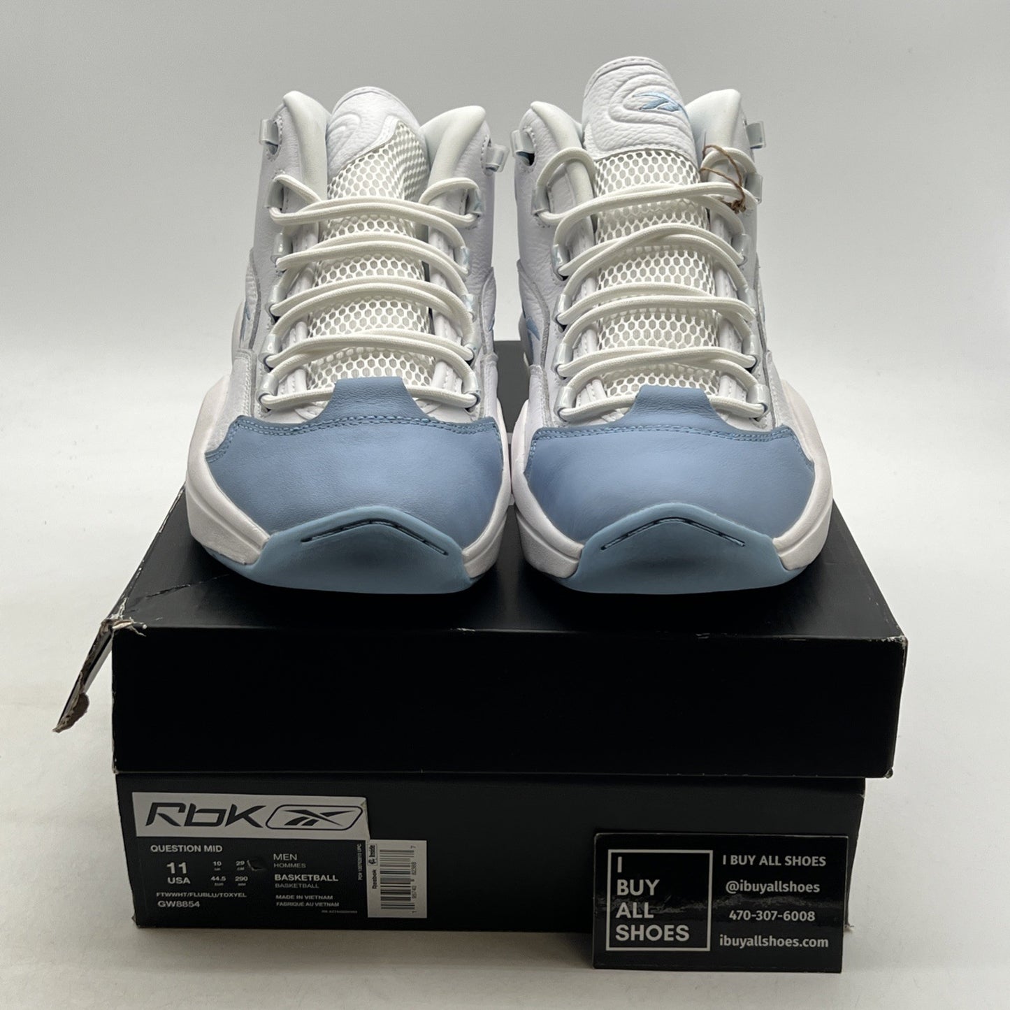 Size 11 - Reebok Question Mid On to the Next (GW8854)