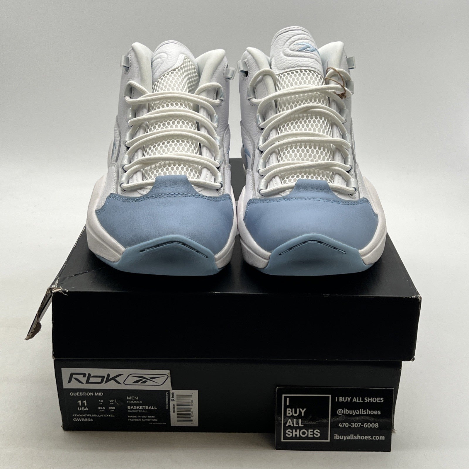 Size 11 - Reebok Question Mid On to the Next (GW8854)