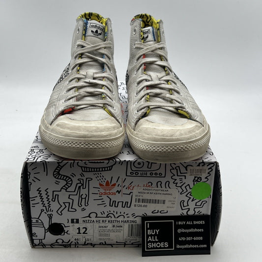 Size 12 - adidas Keith Haring x Nizza RF High Pop Art (EE9297)