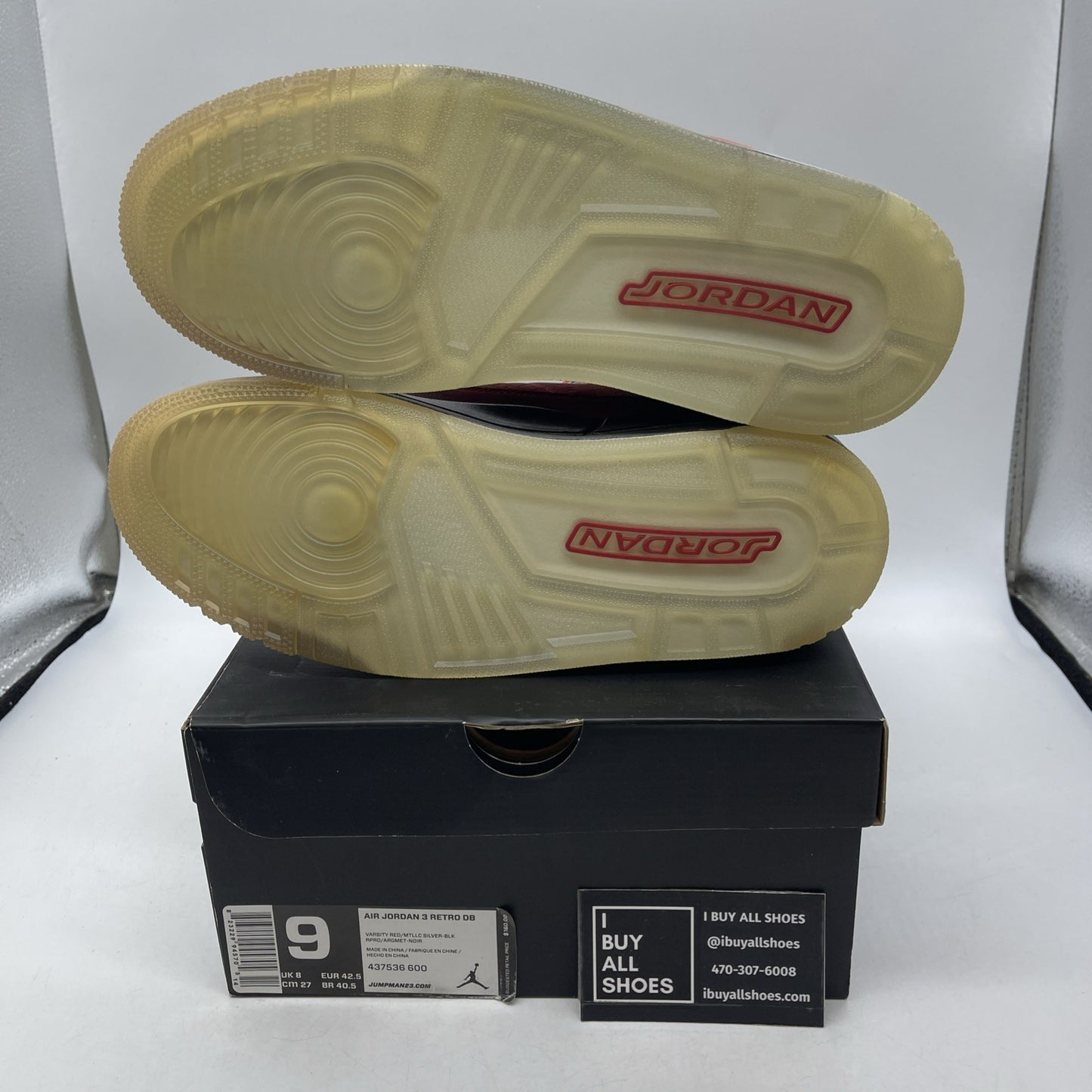 Size 9 - Air Jordan 3 Retro 2013 Doernbecher (437536-600)