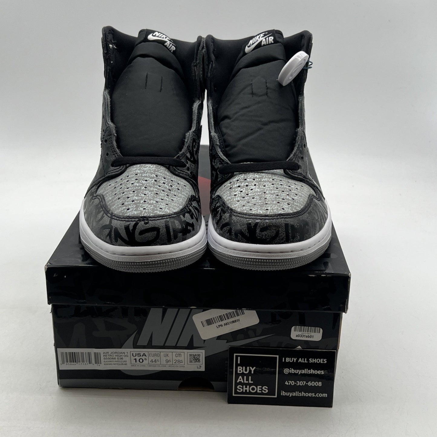 Size 10.5 - Air Jordan 1 OG High Rebellionaire (555088-036)