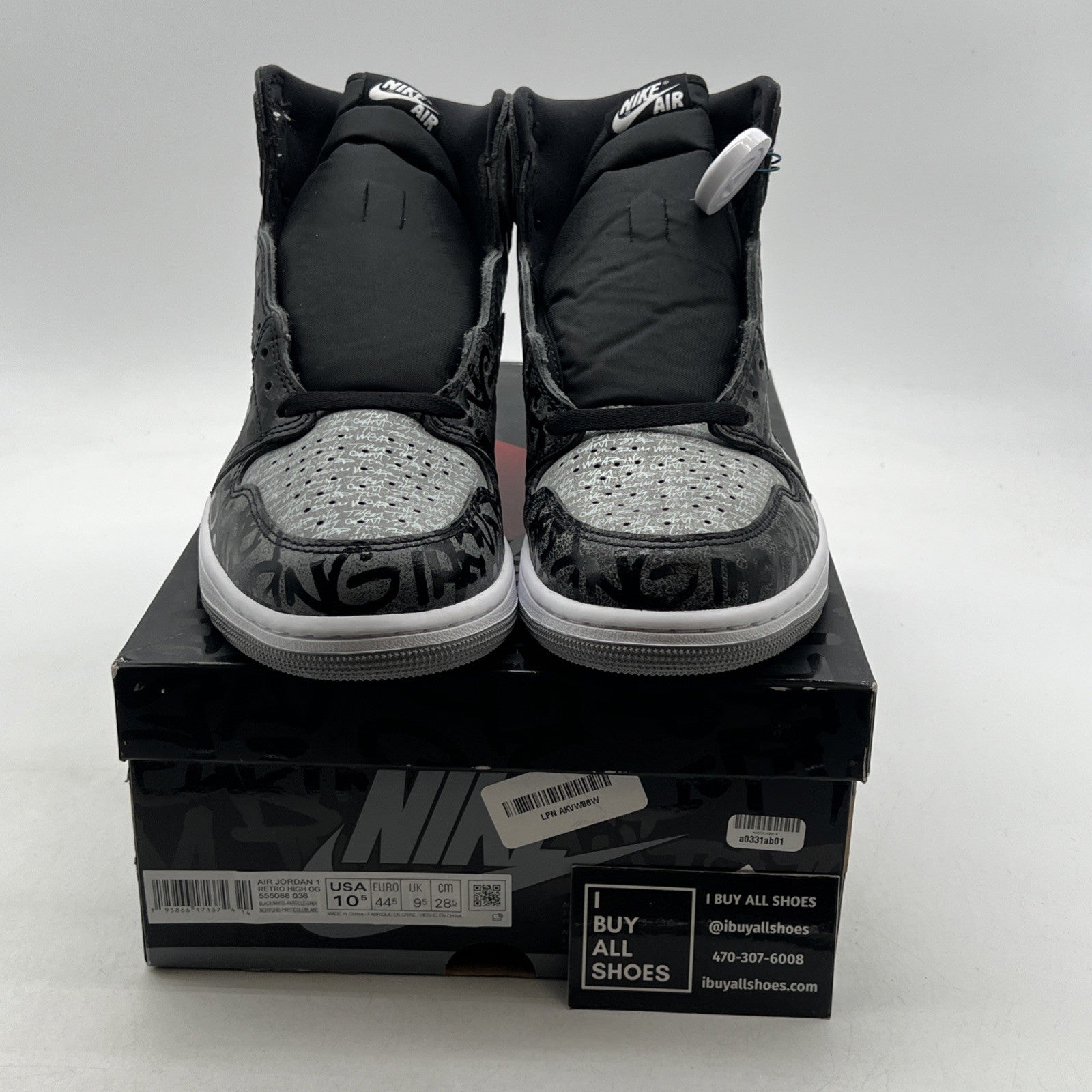 Size 10.5 - Air Jordan 1 OG High Rebellionaire (555088-036)