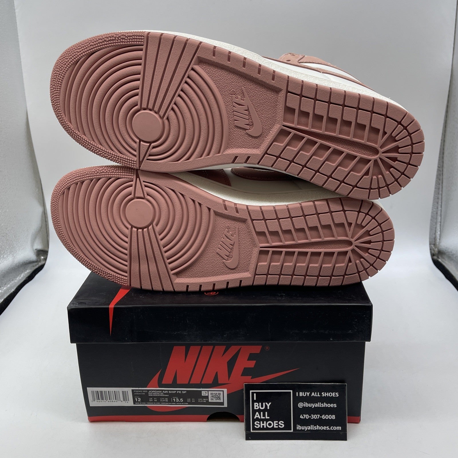 Size 12 - Air Jordan Air Ship PE SP Rust Pink (FQ2952-600)