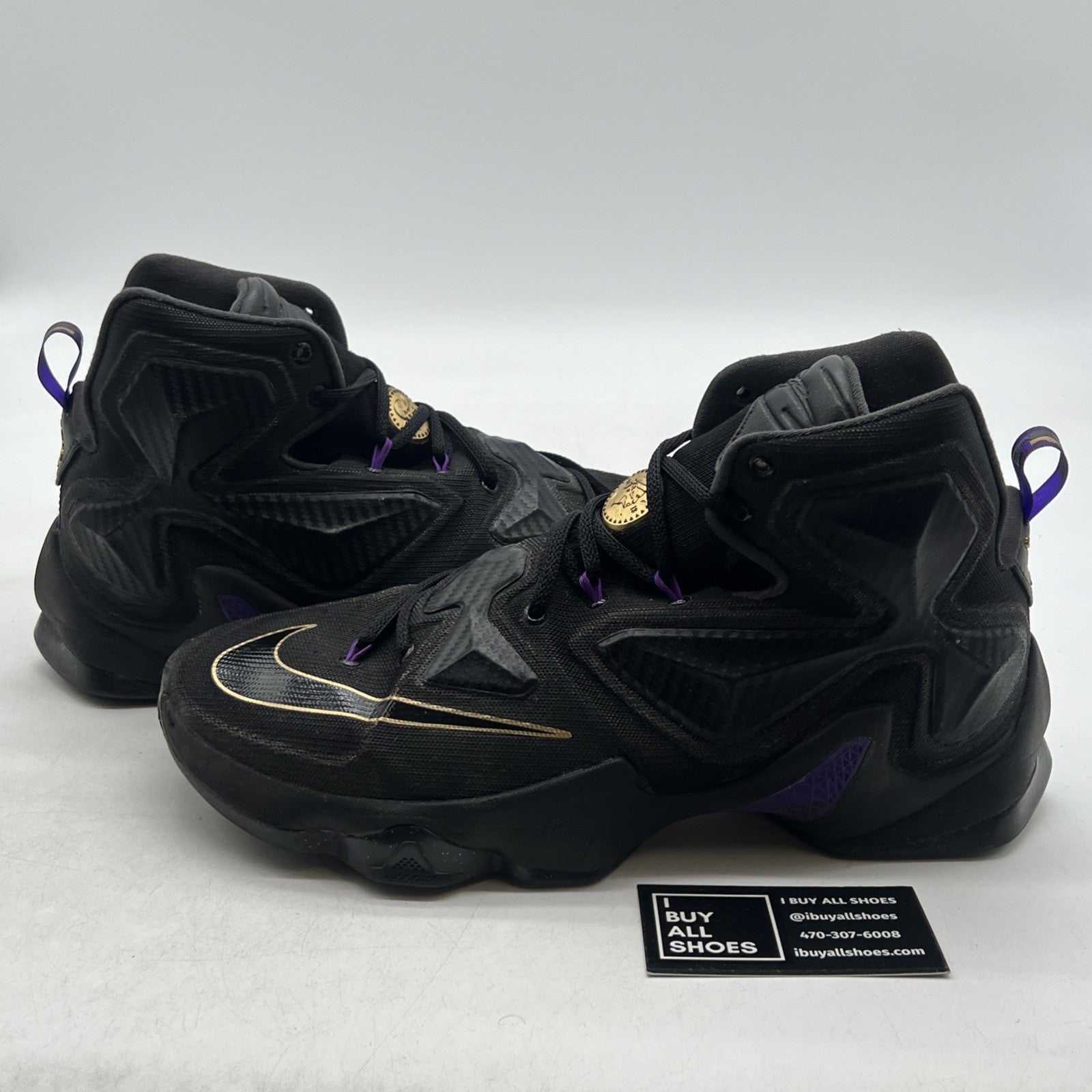Size 10.5 - Nike LeBron 13 Pot of Gold (807219-007)