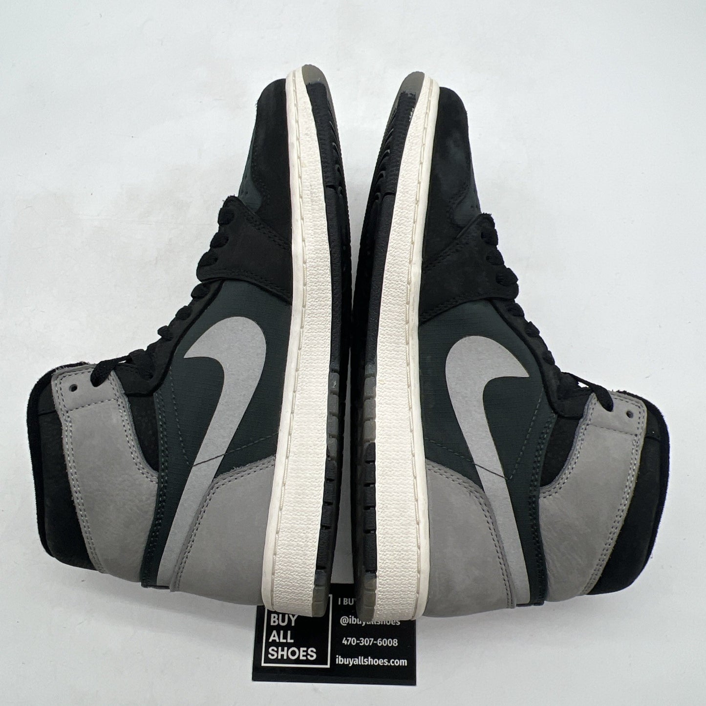 Size 8.5 - Air Jordan 1 Element GORE-TEX High Black Particle Grey (DB2889-001)