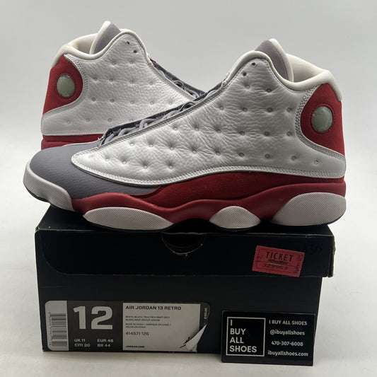 Size 12 - Air Jordan 13 Retro 2014 Grey Toe (414571-126)