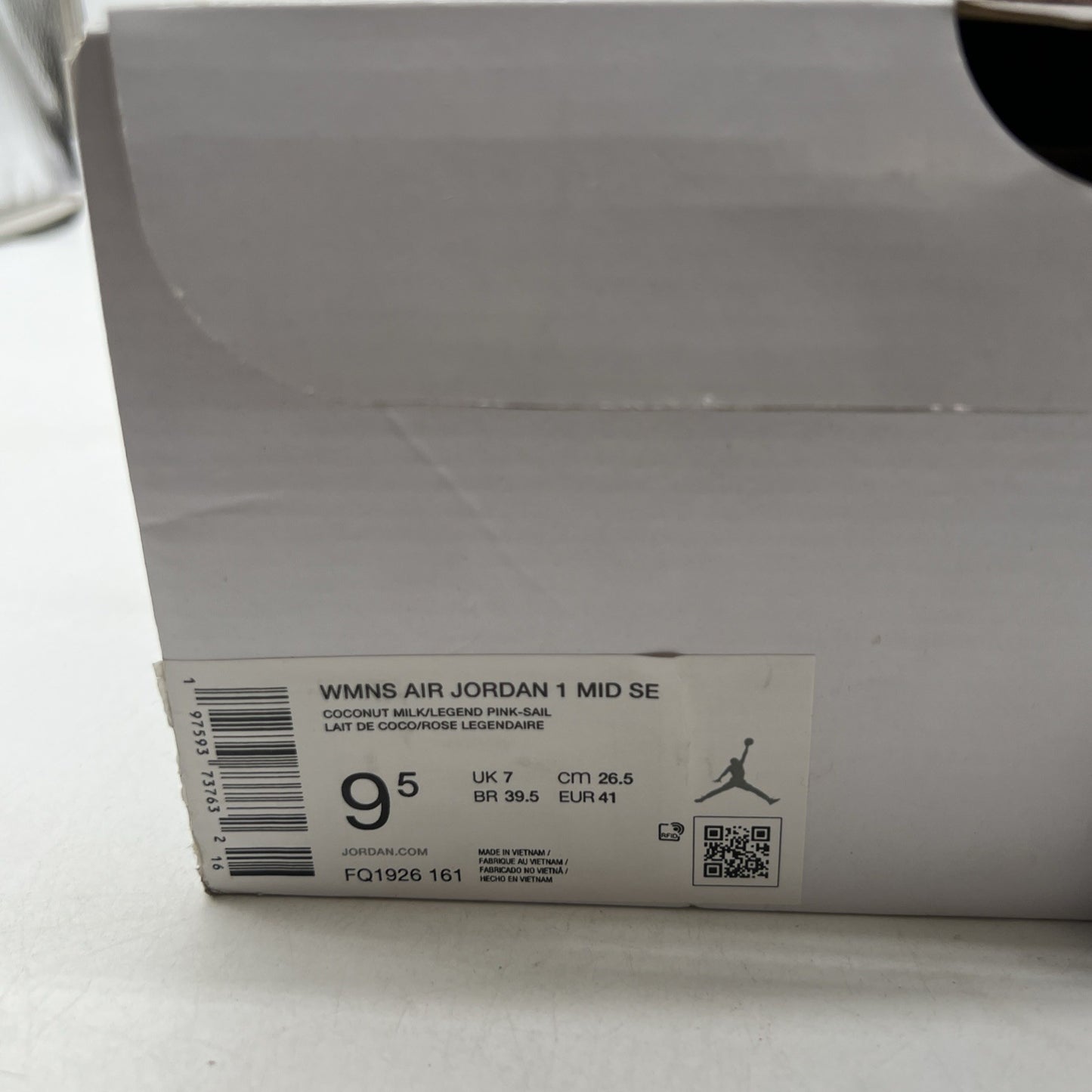 Size 9.5 - Air Jordan 1 SE Mid Seersucker W (FQ1926-161)