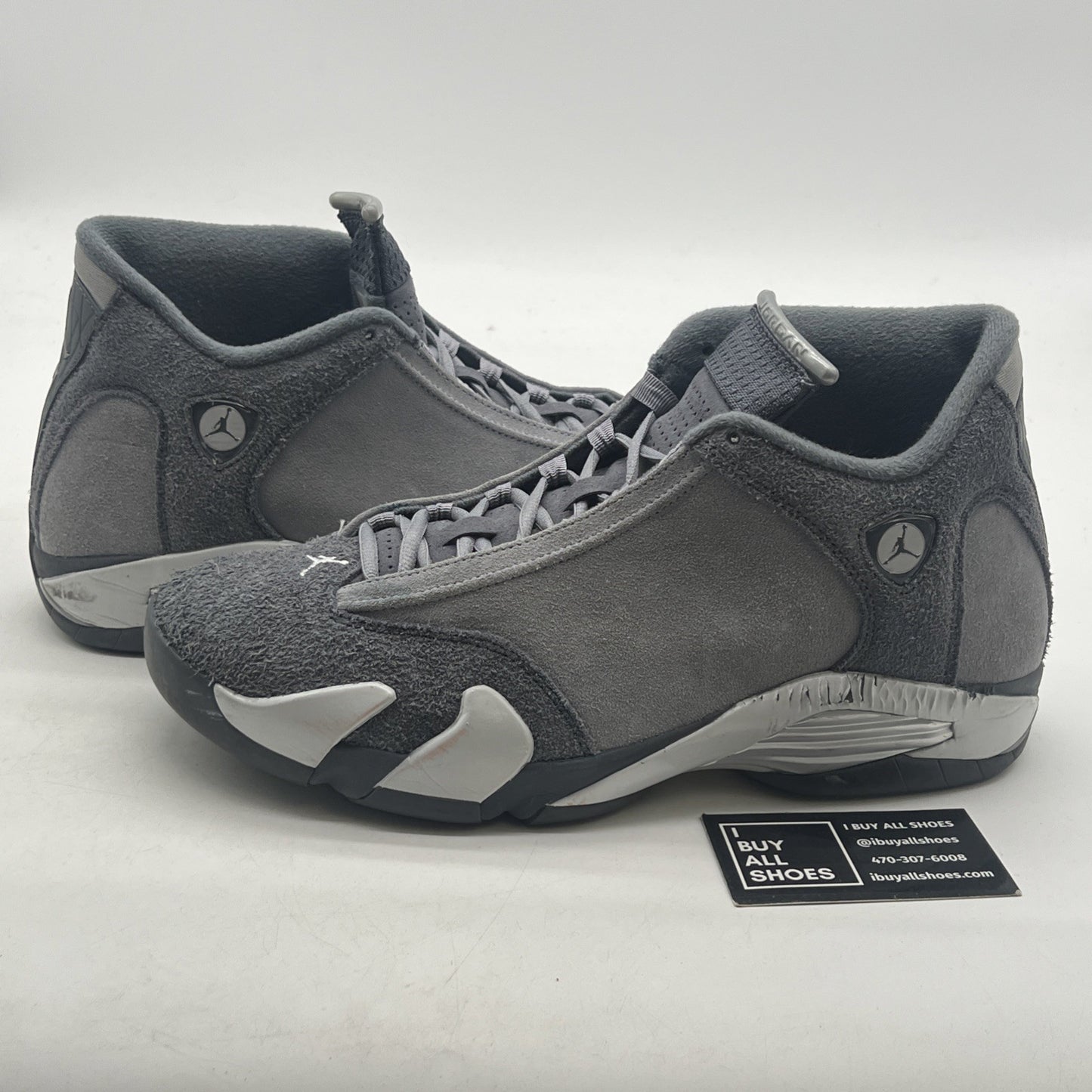 Size 10.5 - Air Jordan 14 Retro Flint Grey (FJ3460-013)