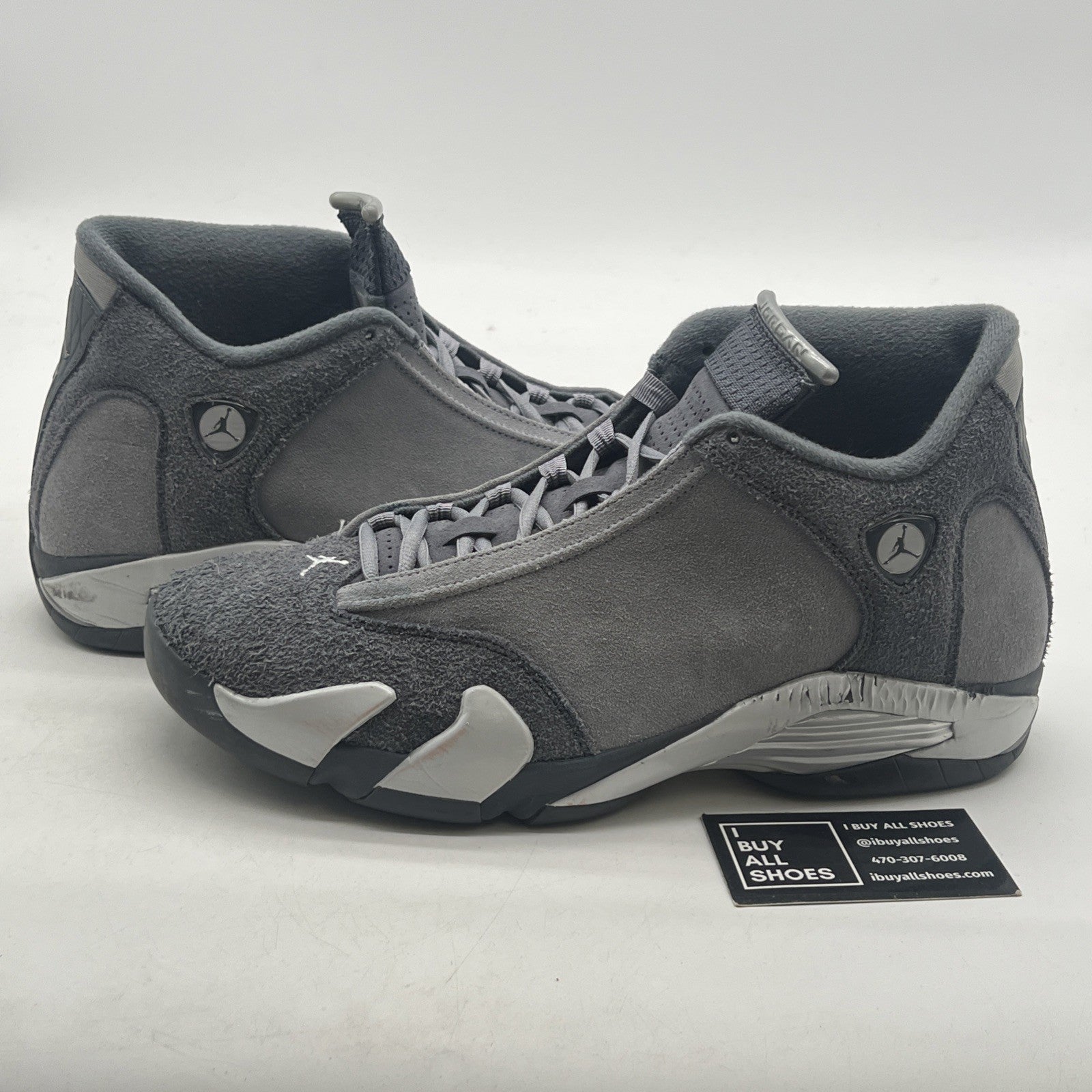 Size 10.5 - Air Jordan 14 Retro Flint Grey (FJ3460-013)