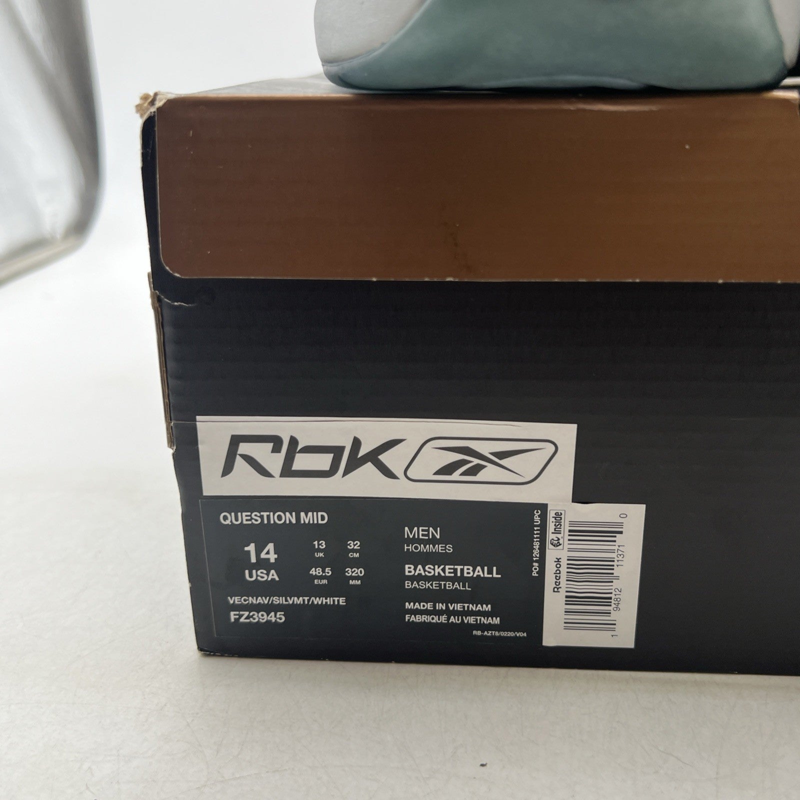 Size 14 - Reebok Question Mid Dallas Cowboys (FZ3945)
