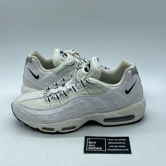 Size 10 - Nike Air Max 95 White Black (609048-109)