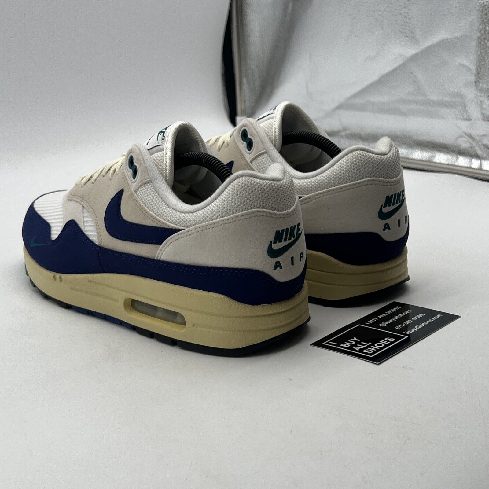 Size 11 - Nike Air Max 1 Athletic Department - Midnight Navy (FQ8048-133)