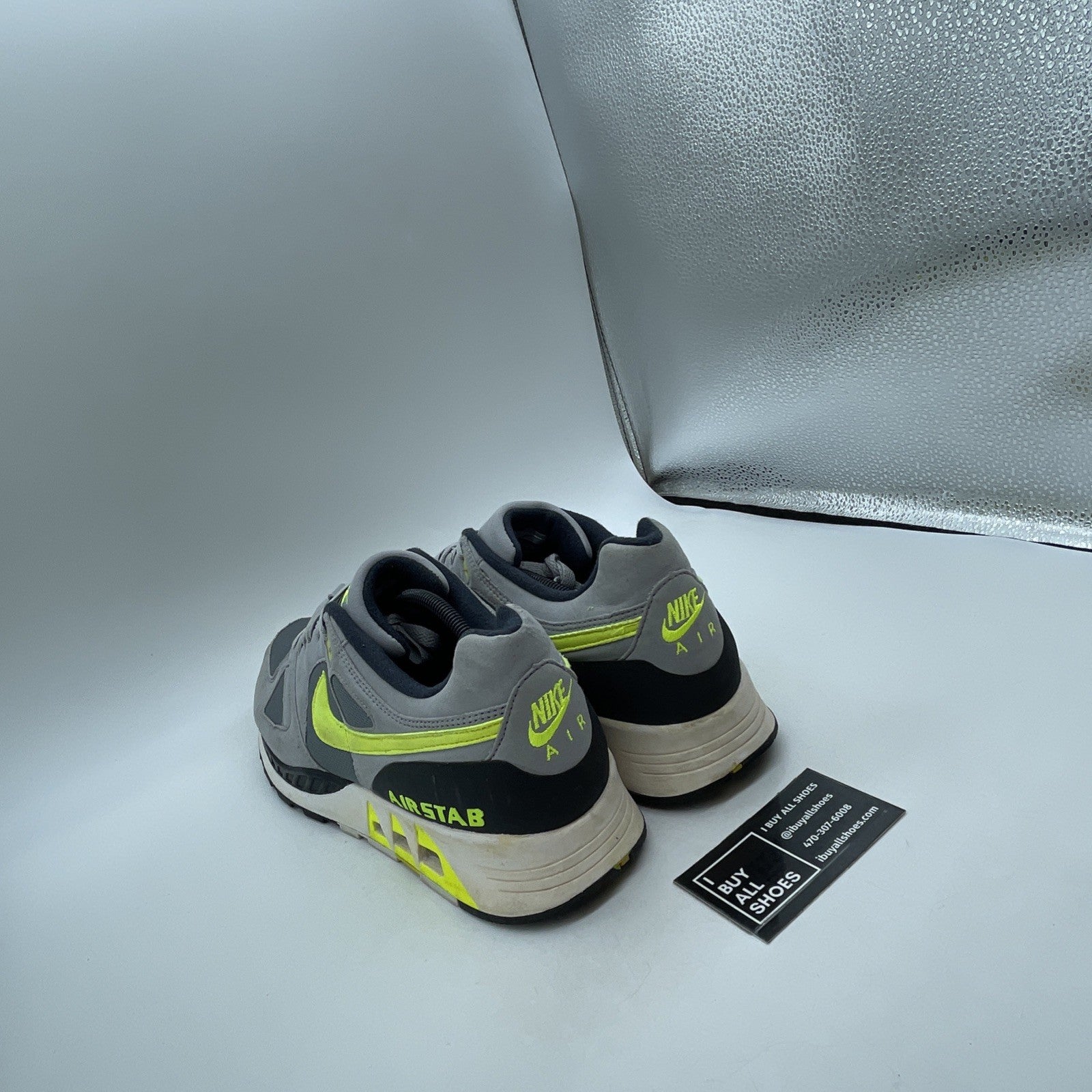 Size 13 - Nike Air Stab Gray (312451-003)