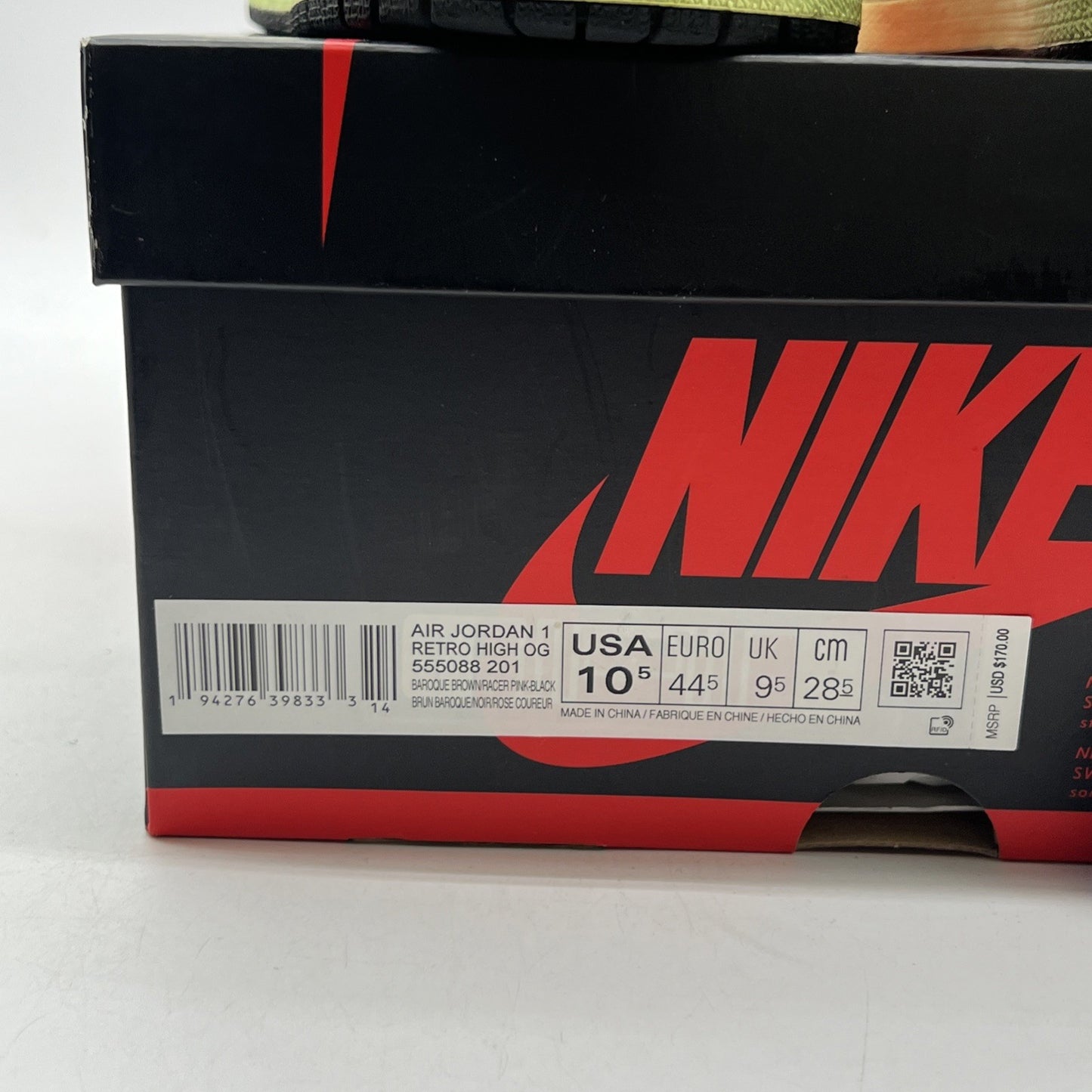 Size 10.5 - Air Jordan 1 Retro High Tokyo Bio Hack (555088-201)