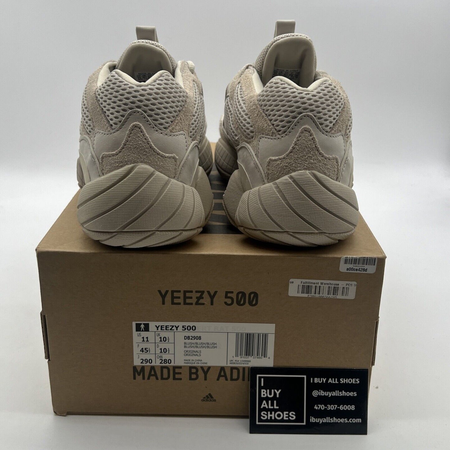 Size 11 - Adidas Yeezy 500 Blush (DB2908)