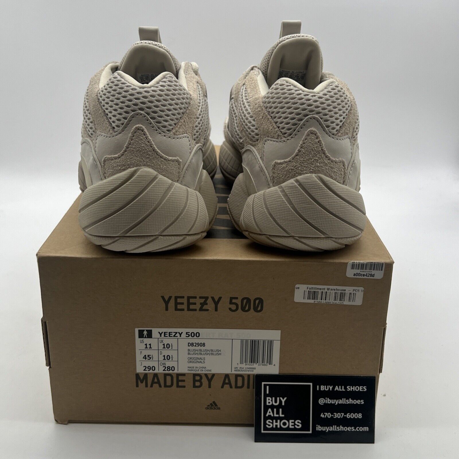 Size 11 - Adidas Yeezy 500 Blush (DB2908)