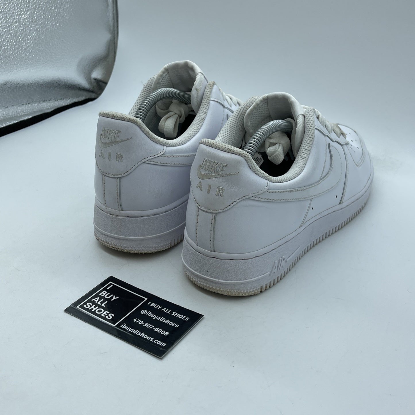 Size 9 - Nike Air Force 1 '07 Low Triple White Leather (CW2288-111)