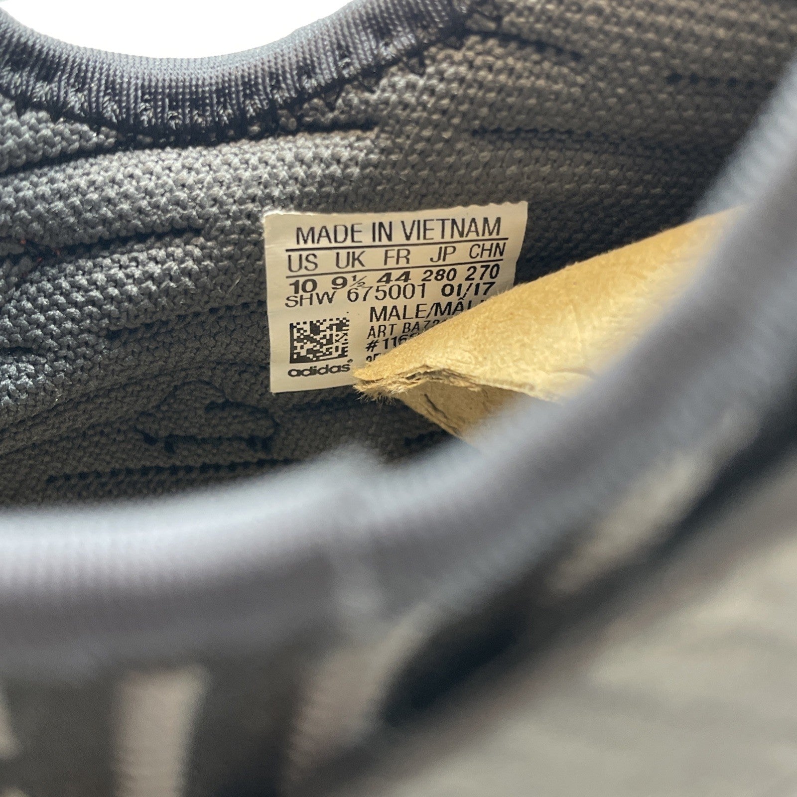 Size 10 - adidas NMD_XR1 Primeknit Triple Black Suede Leather (BA7214)