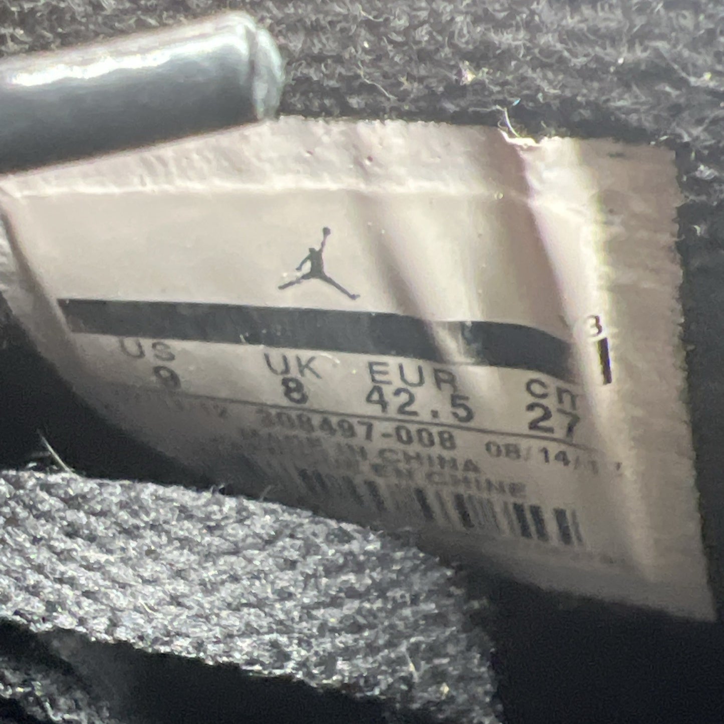 Size 9 - Air Jordan 4 Retro Low Thunder (308497-008)