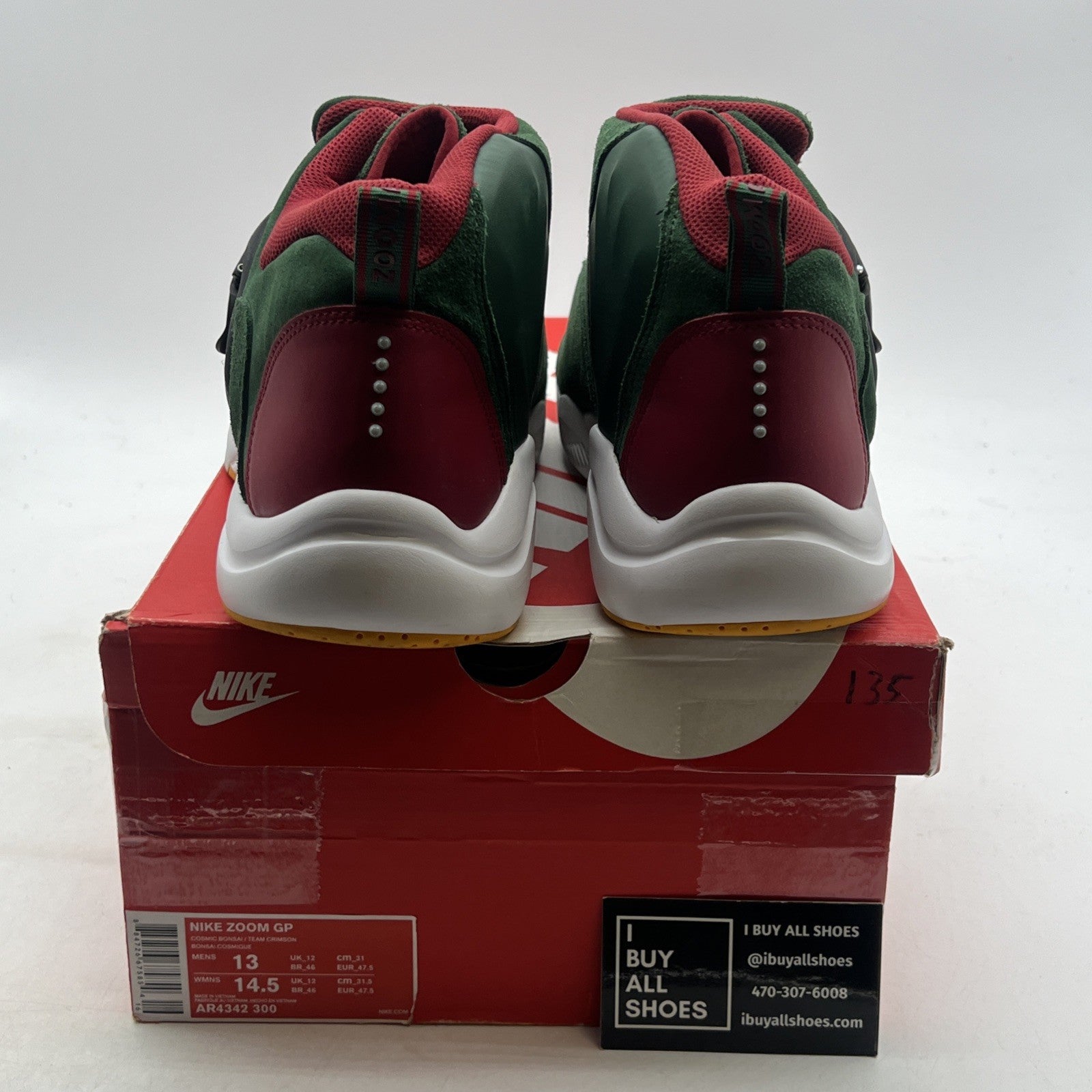 Size 13 - Nike Zoom GP Retro Supersonics (AR4342-300)