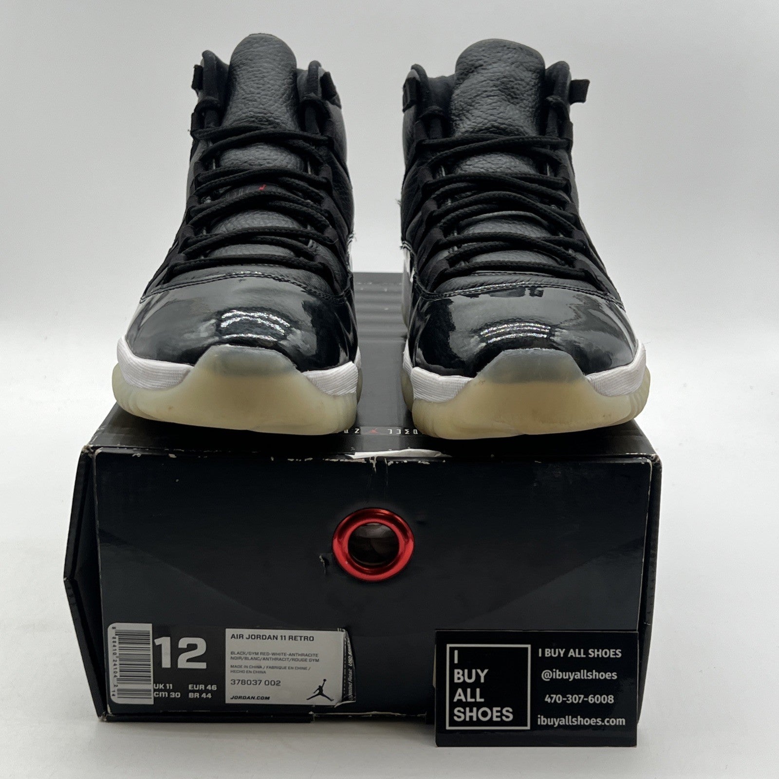 Size 12 - Air Jordan 11 Retro 72-10 2015 (378037-002)